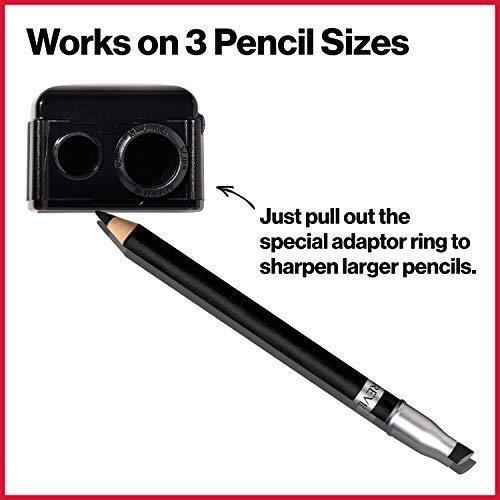 Revlon Universal Points Dual Hole Cosmetic Pencil Sharpener,