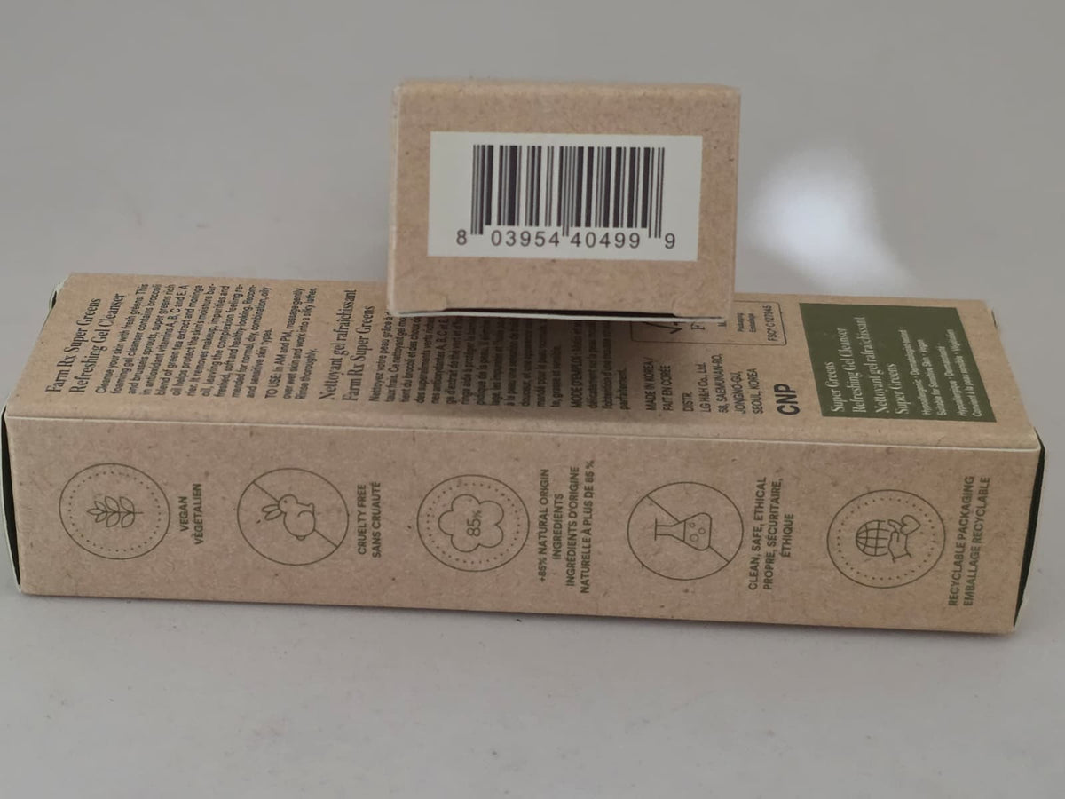 2X Farm Rx Super Greens Refreshing Gel Cleanser