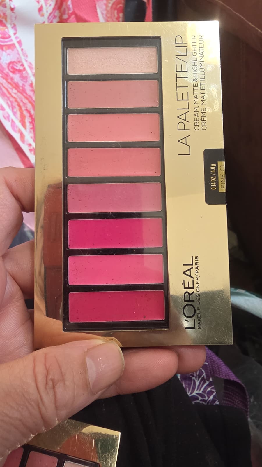 L'Oréal Paris Colour Riche La Palette Lip, Pink 01