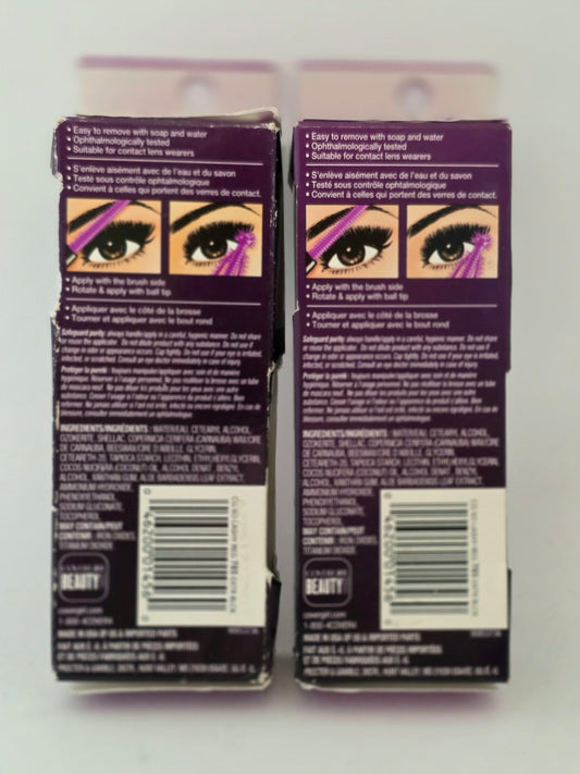 2X COVERGIRL So Lashy! blastPRO Mascara Lash Finder Brush, 785 Extreme Black