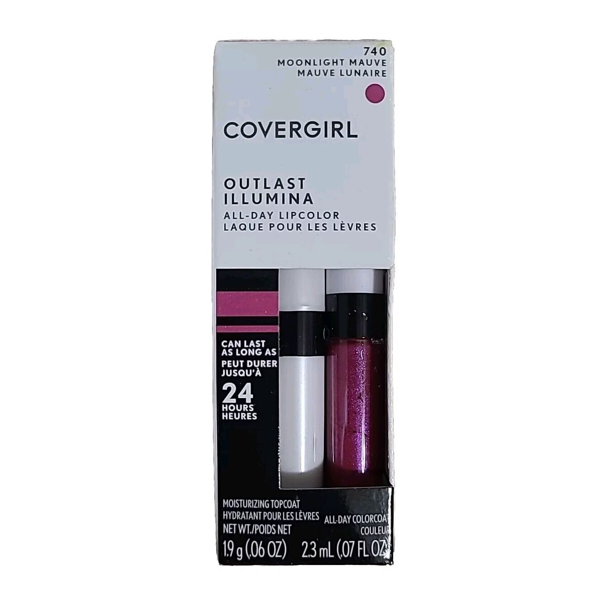 COVERGIRL Outlast 24HR Illumina All-Day Moisturizing Lip Color,