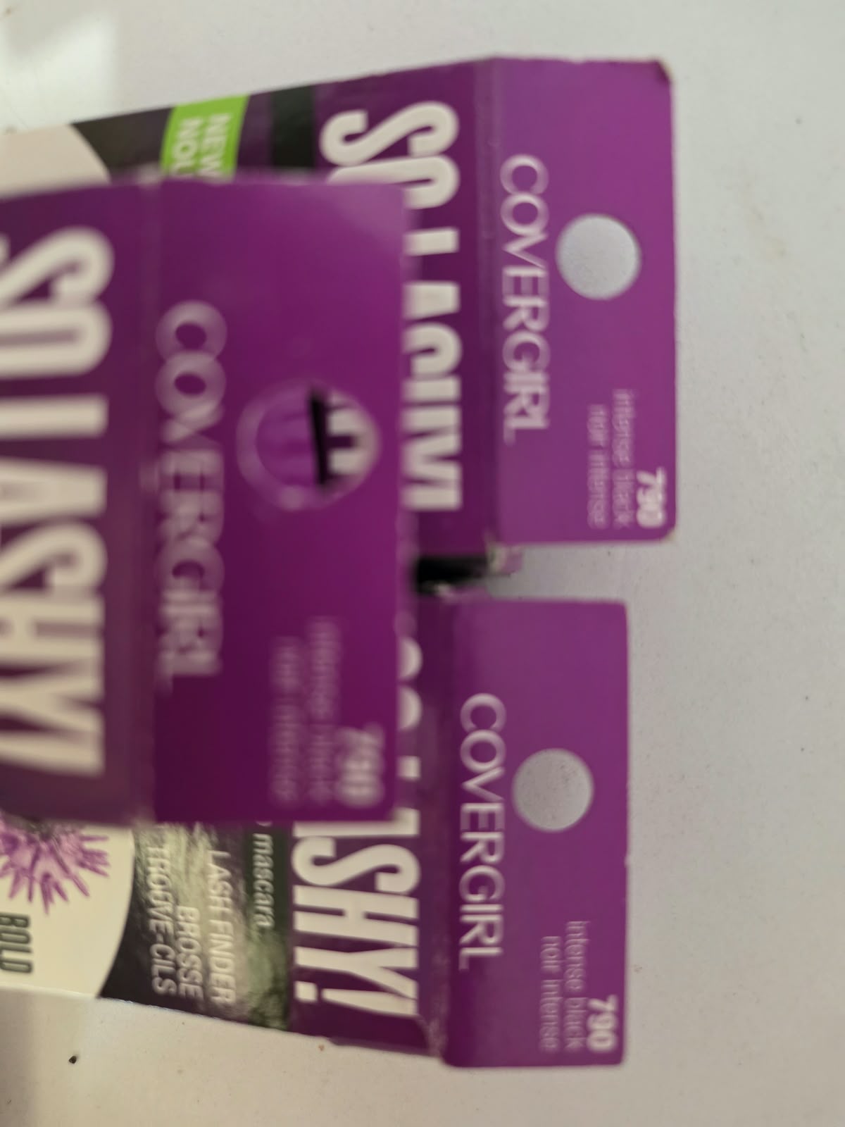 3X COVERGIRL So Lashy! blastPRO Mascara Lash Finder Brush, 790 Intense Black