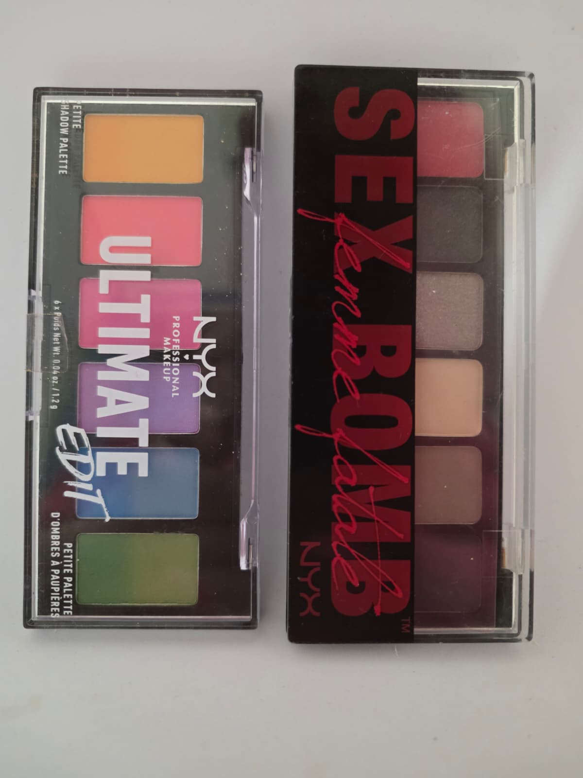 2X NYX Mixed Shadow Palettes, TSB01 & USPP02