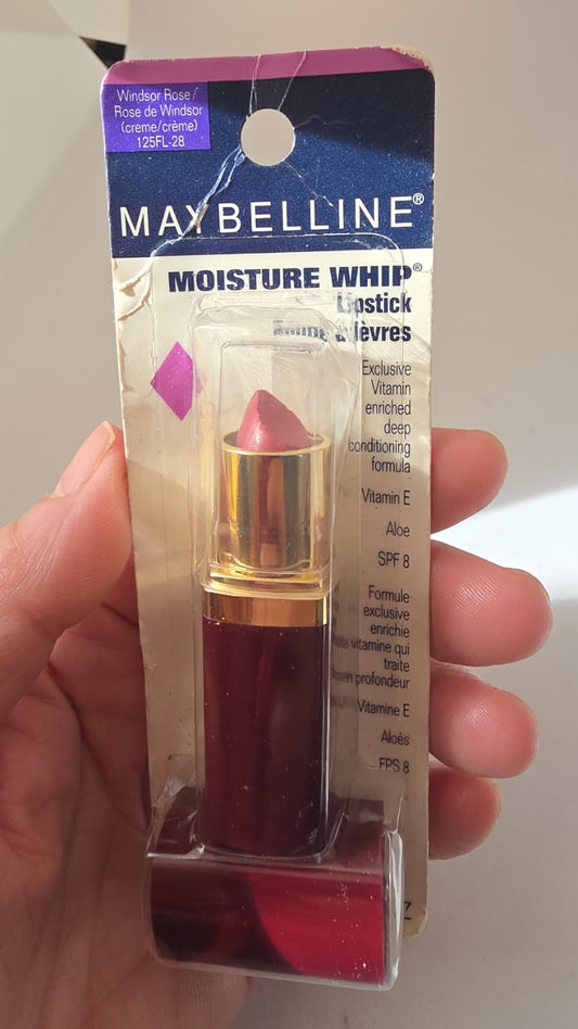 Maybelline Moisture Whip Lipstick, Windsor Rose – Rare Discontinued