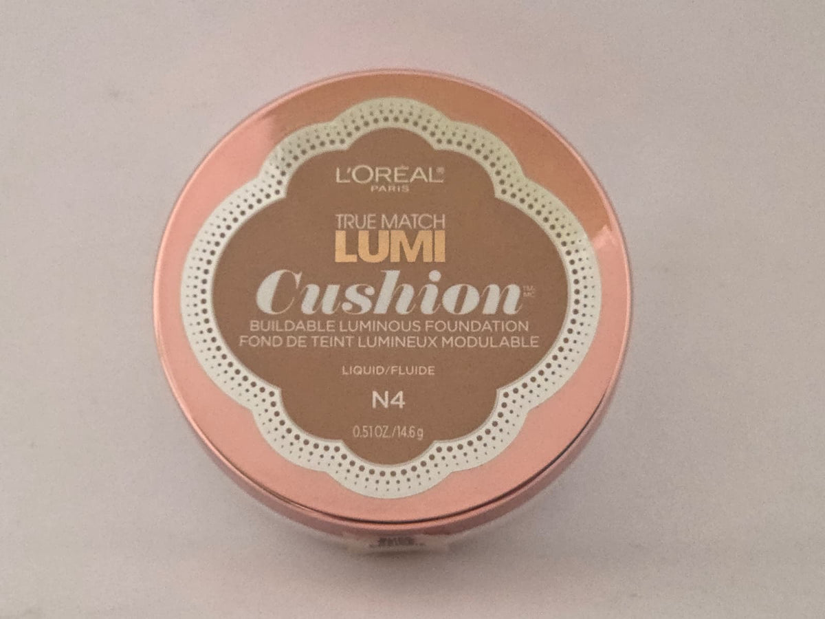 L'Oreal Paris True Match Lumi Cushion Buildable Luminous Foundation, N4