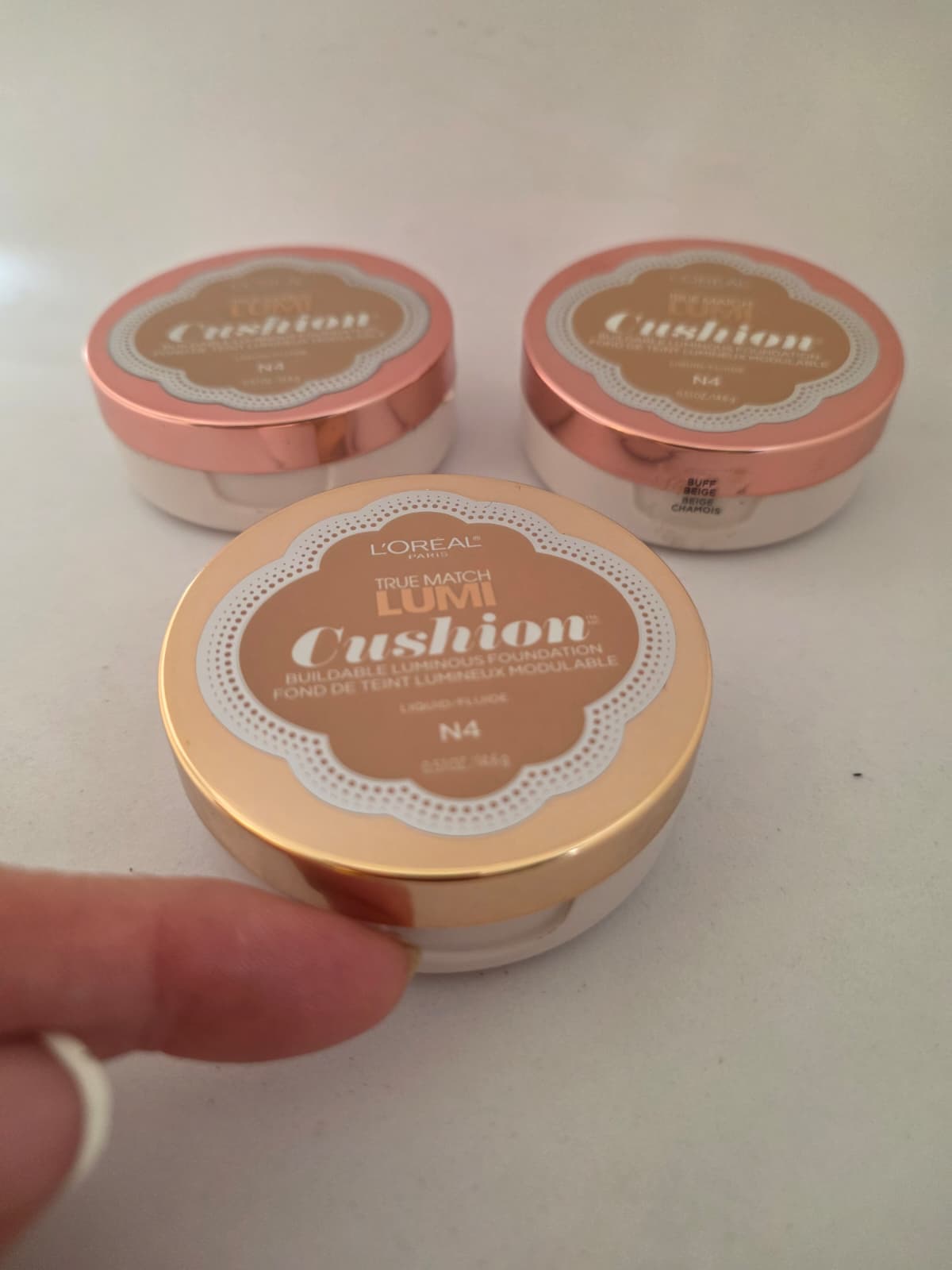 L'Oreal Paris True Match Lumi Cushion Buildable Luminous Foundation, N4
