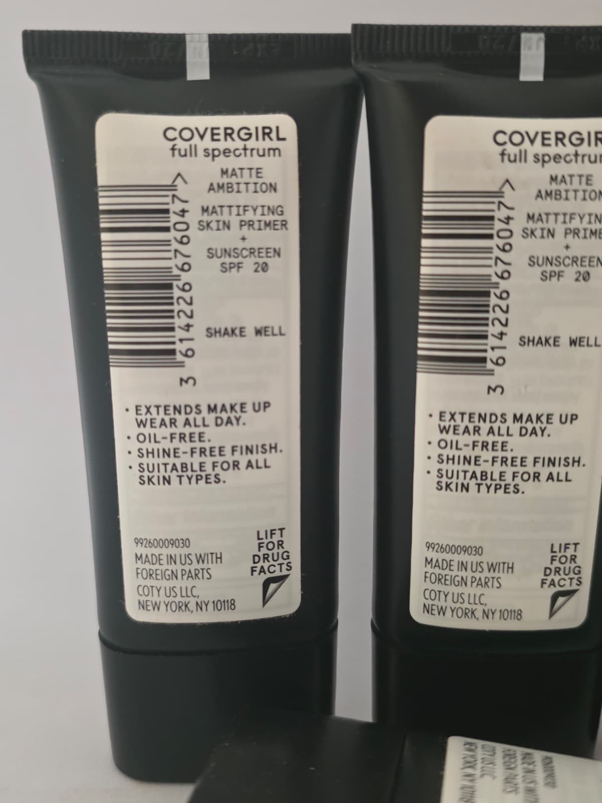 5X COVERGIRL Full Spectrum Matte Ambition Skin Primer + Sunscreen, SPF 20