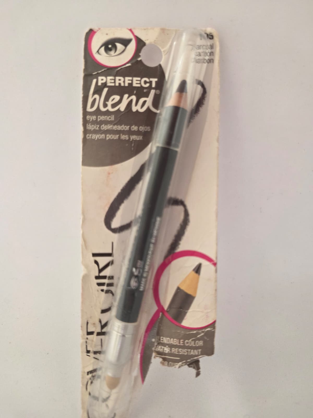 COVERGIRL Perfect Blend Pencil, 105 Charcoal HARD TO FIND