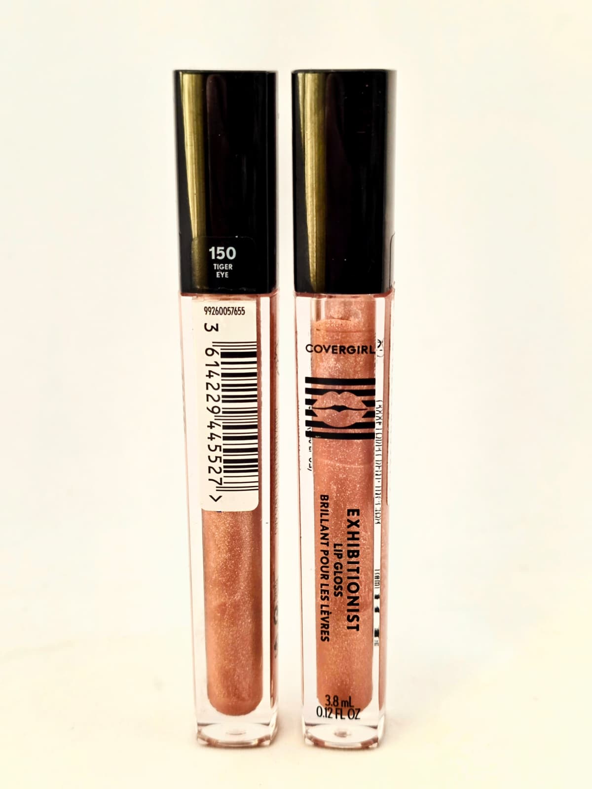 2X Covergirl Exhibitionist Lip Gloss, 150 Tiger Eye