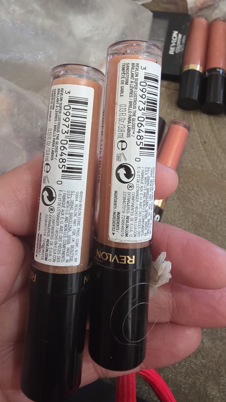 2X Revlon Super Lustrous The Gloss, 255 Sandstorm