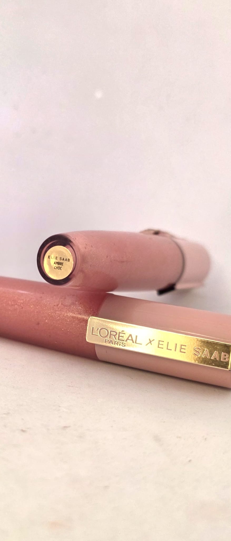 2X L'Oreal Paris Elie Saab Le Brilliant Haute Couture Lip Gloss, Ambre Choc