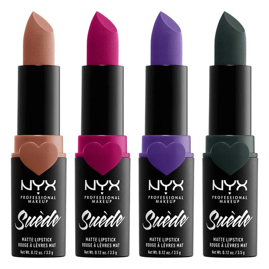 NYX Professional Makeup Suede Matte Lipstick, Lightweight Vegan Formula,