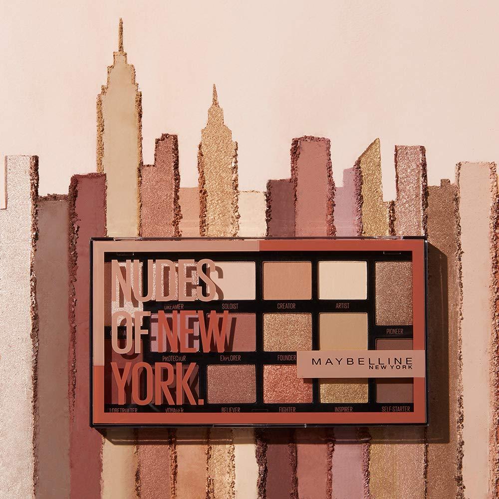 Maybelline New York Nudes 16 Pan Eyeshadow Palette,