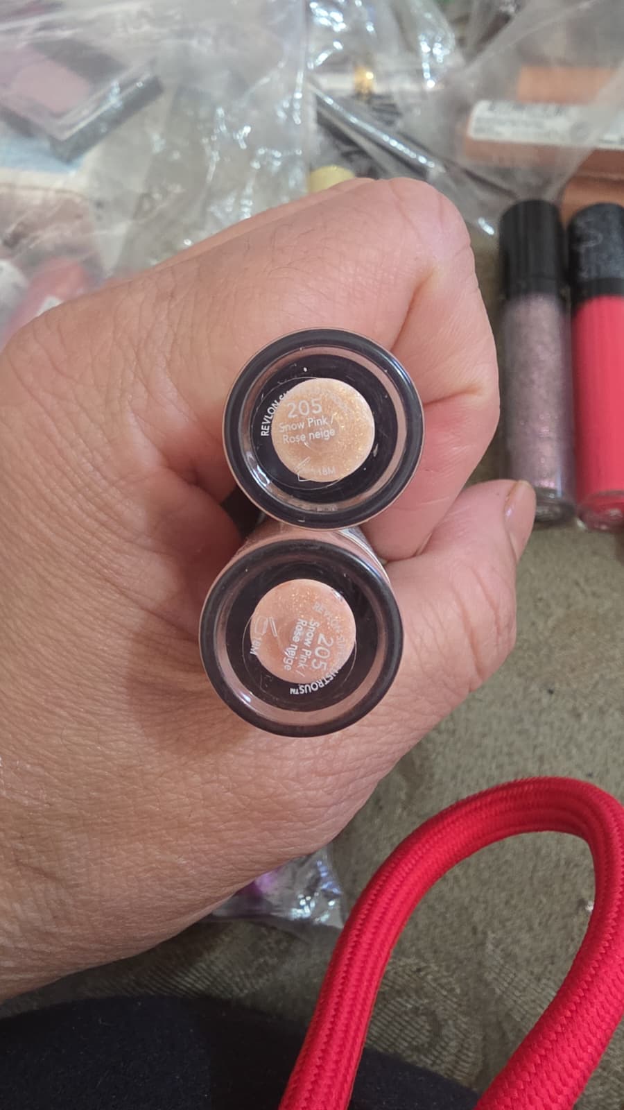 2X Revlon Super Lustrous The Gloss, 205 Snow Pink