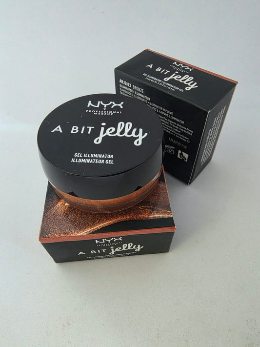 2X NYX Professional Makeup A Bit Jelly Gel Illuminator, Bronze