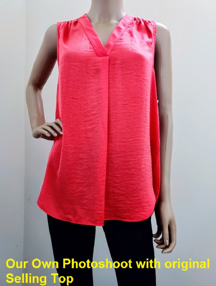 Alfani Satin V-Neck Tank Top,