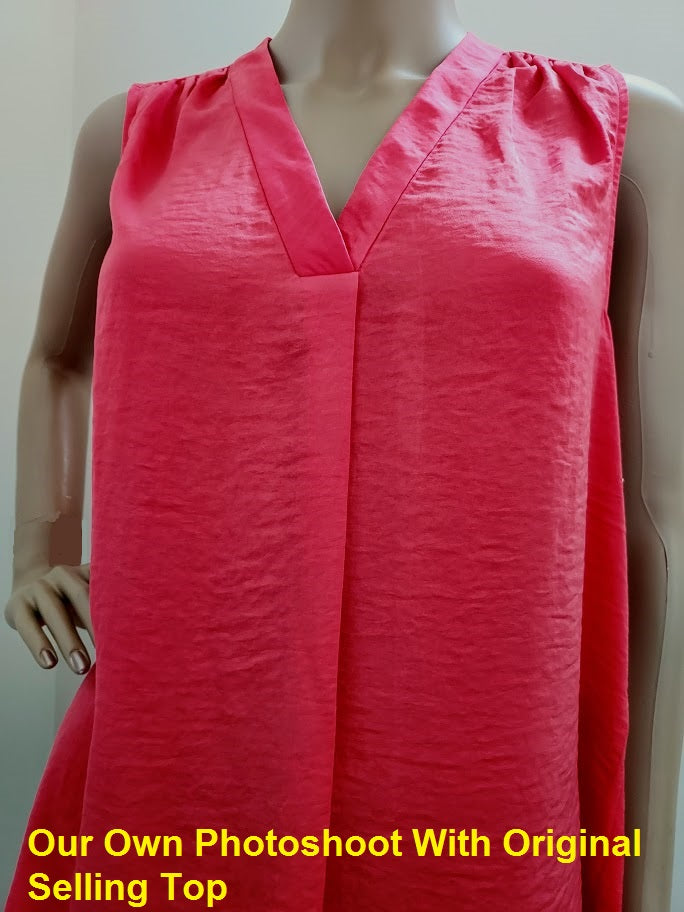 Alfani Satin V-Neck Tank Top,