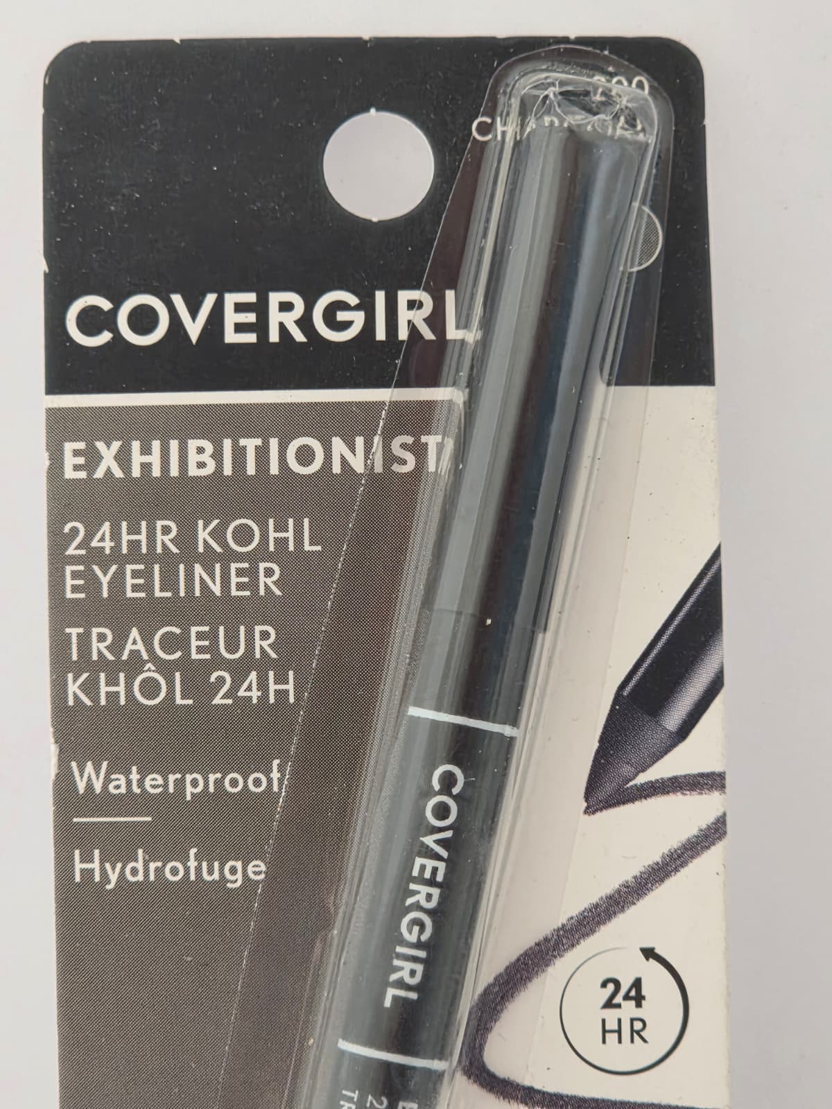 3X COVERGIRL Exhibitionist 24-Hour Waterproof Kohl Eyeliner, 200 Charcoal