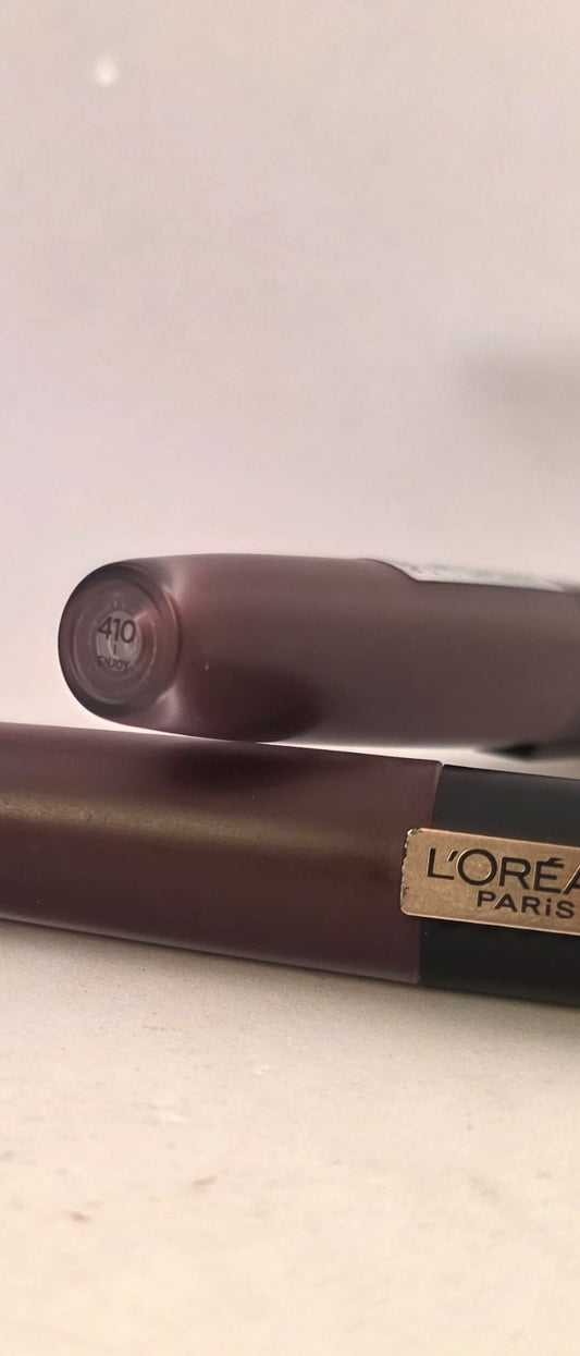 2X L'Oréal Paris Rouge Signature Matte Liquid Lipstick, 410 I Enjoy