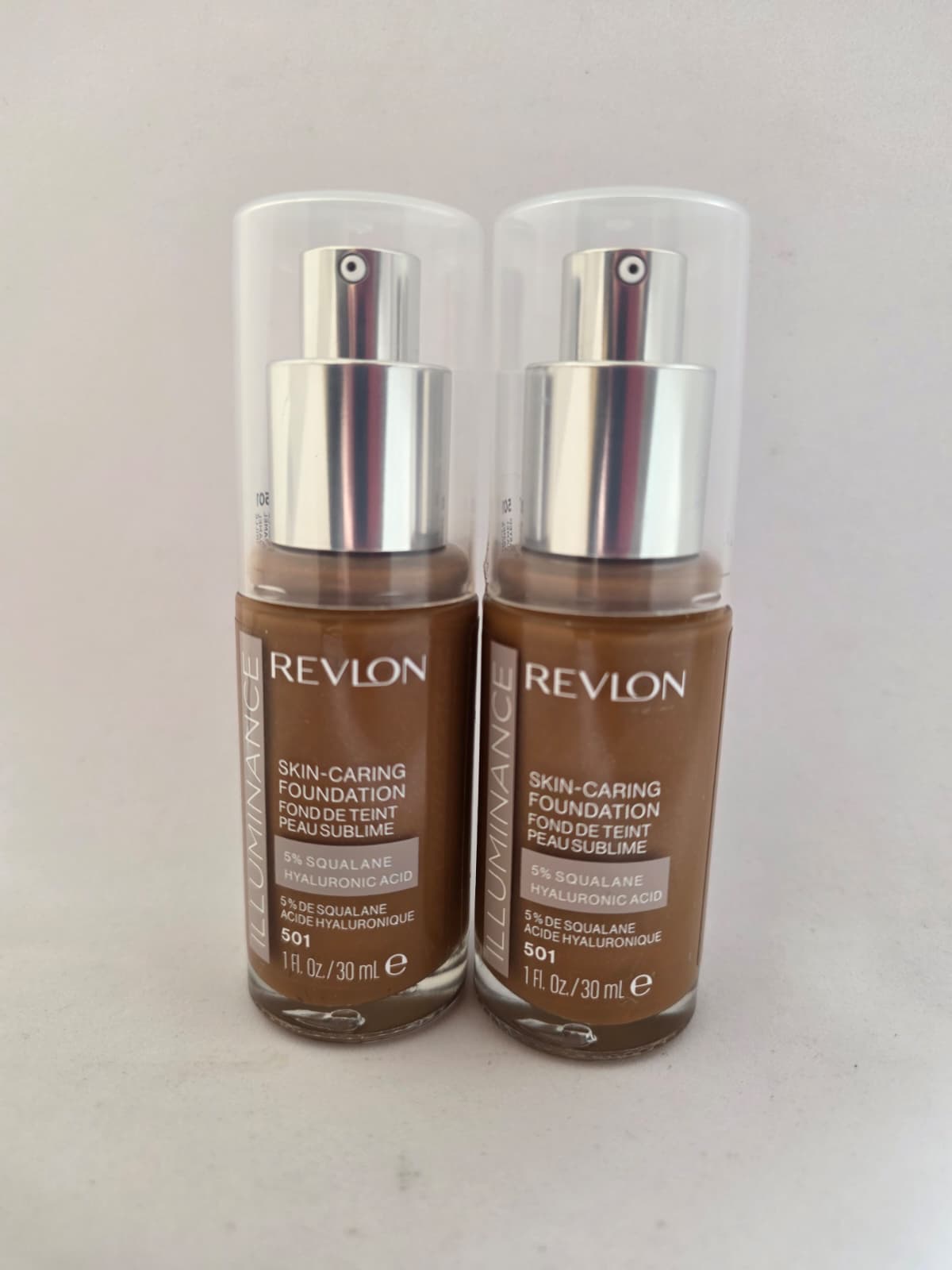 2X Revlon Illuminance Skin-Caring Foundation , 501 Toasted Caramel