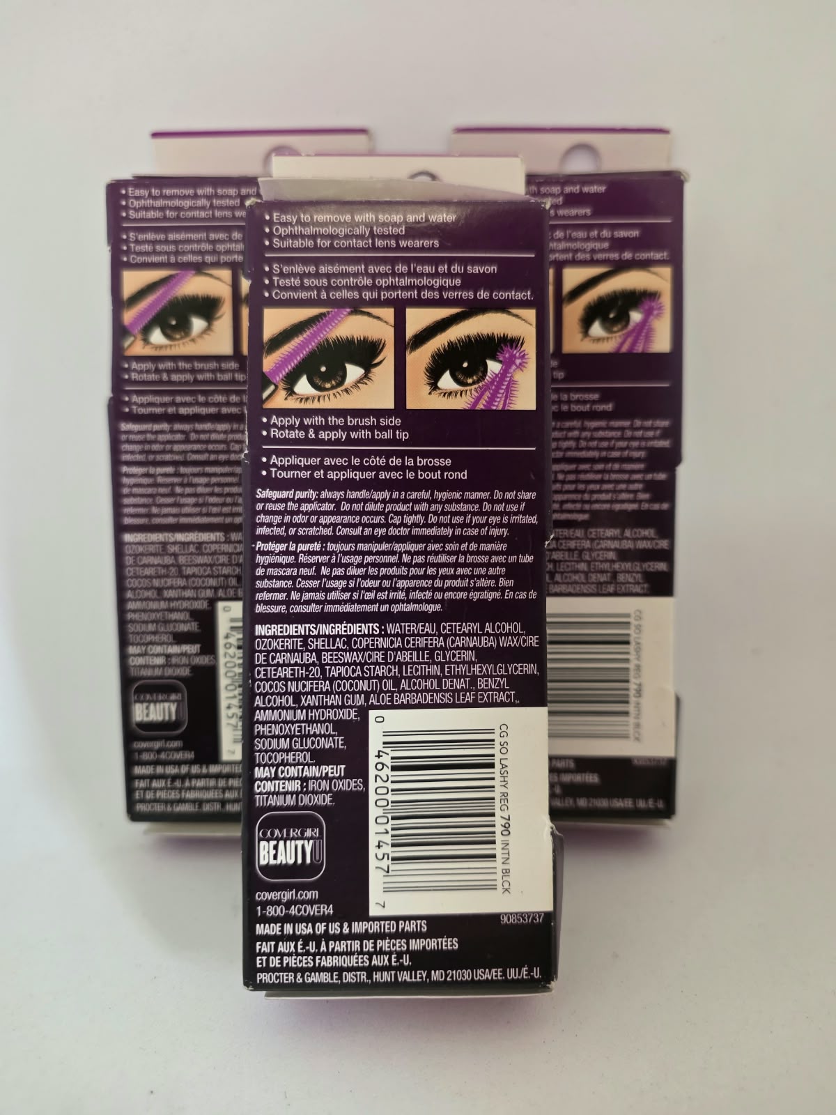3X COVERGIRL So Lashy! blastPRO Mascara Lash Finder Brush, 790 Intense Black