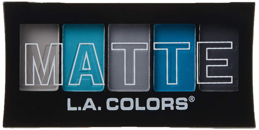 L.A. COLORS 5 Color Matte Eyeshadow Palette,