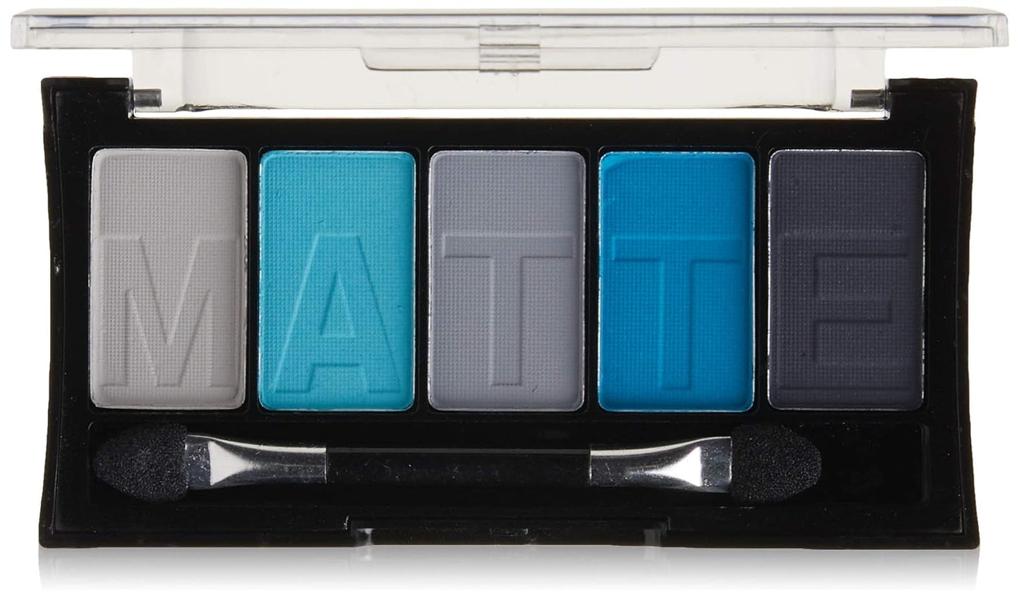 L.A. COLORS 5 Color Matte Eyeshadow Palette,