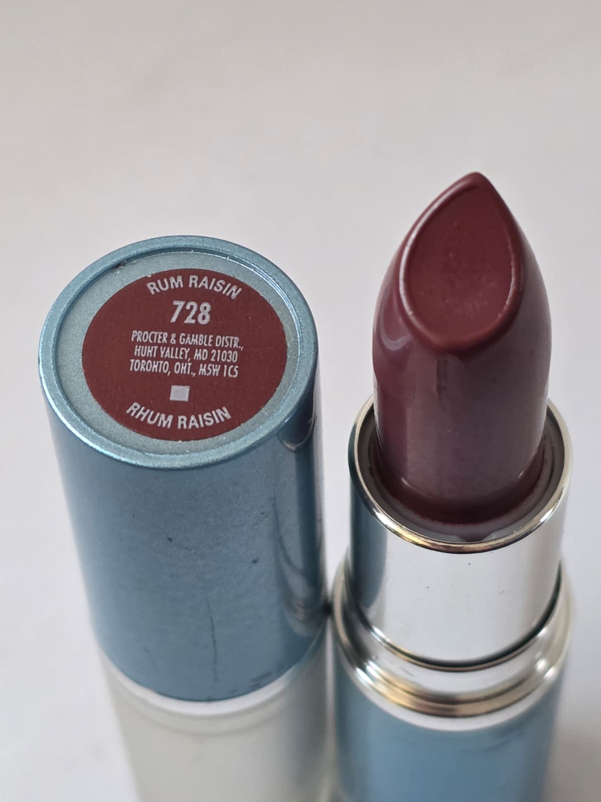 2X COVERGIRL Triple Lips Lipstick, #728 Rum Raisin FROM NOW ON