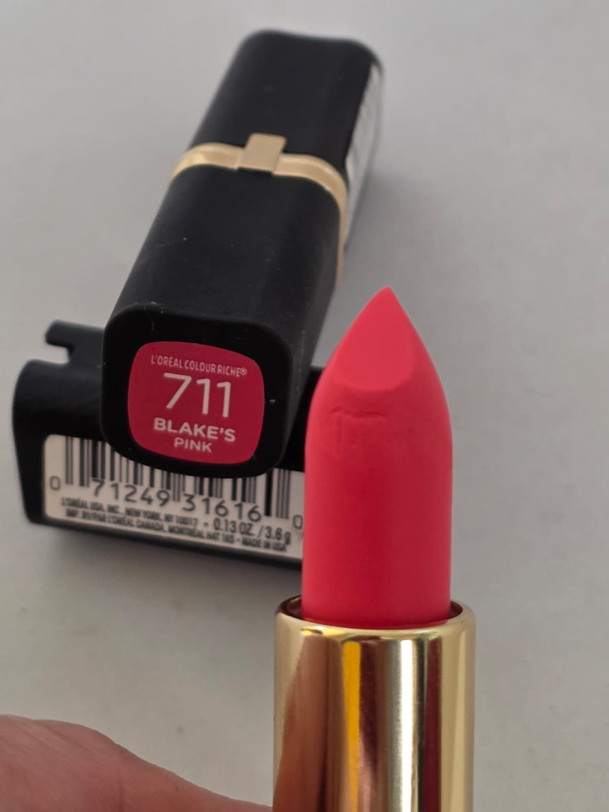 2X L'Oreal Paris Colour Riche Collection Exclusive Lipcolor, #711 Blake's pink