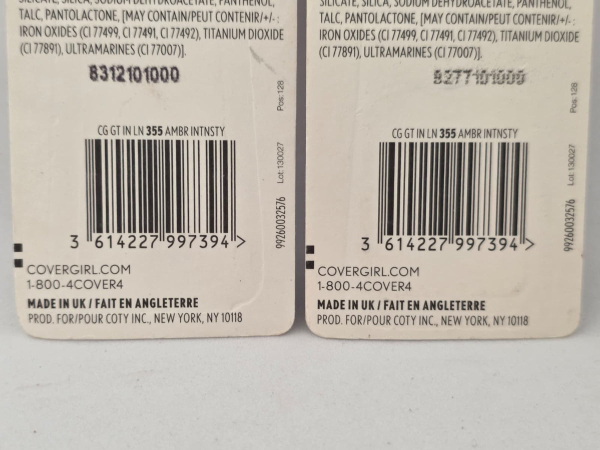 2X COVERGIRL Get in Line Active Liquid Eyeliner, 355 Amber Intensity
