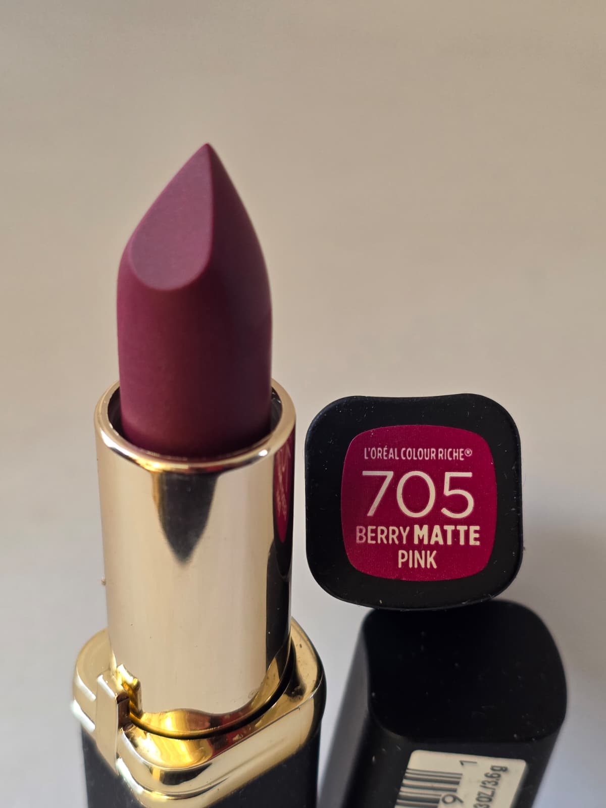 2X L'Oréal Paris Colour Riche Matte Lipstick, 705 Berry Matte