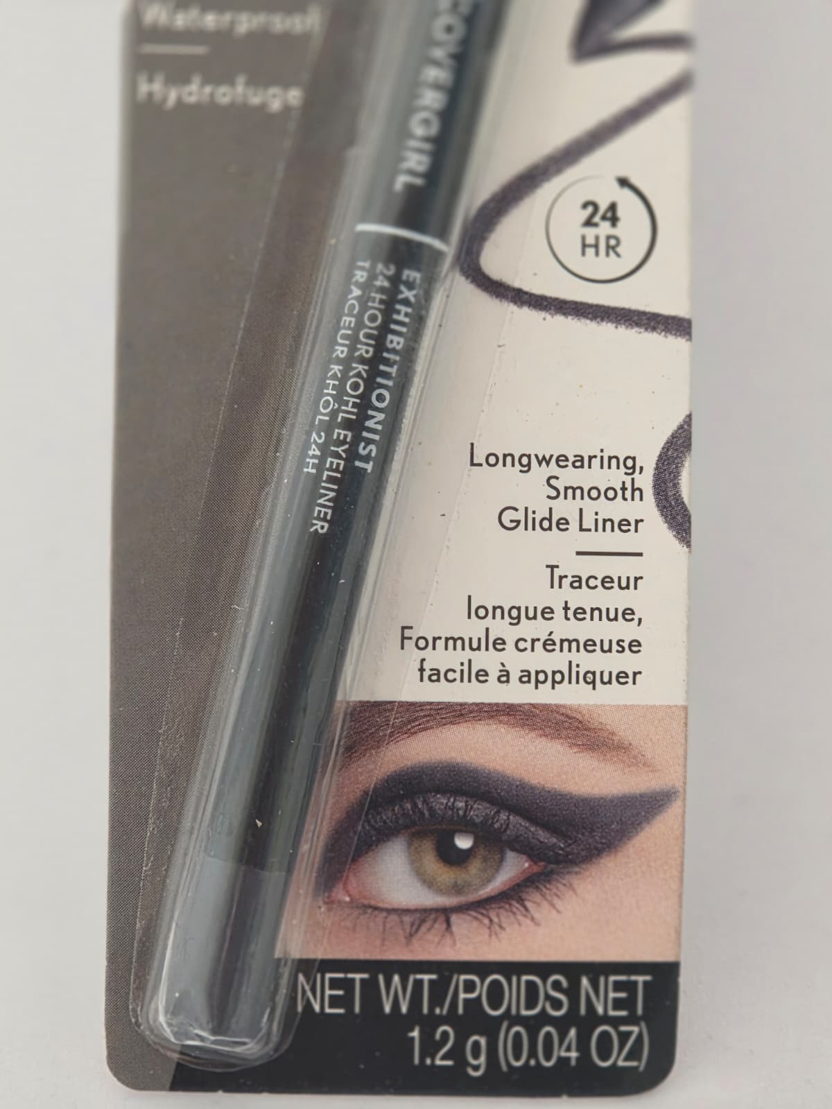 3X COVERGIRL Exhibitionist 24-Hour Waterproof Kohl Eyeliner, 200 Charcoal