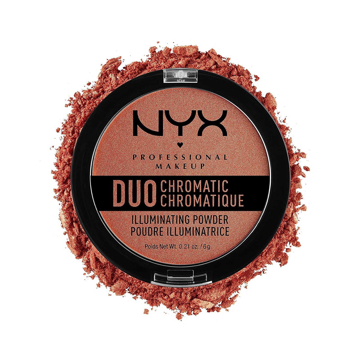 NYX PROFESSIONAL MAKEUP Duo Chromatic Illuminating Powder,