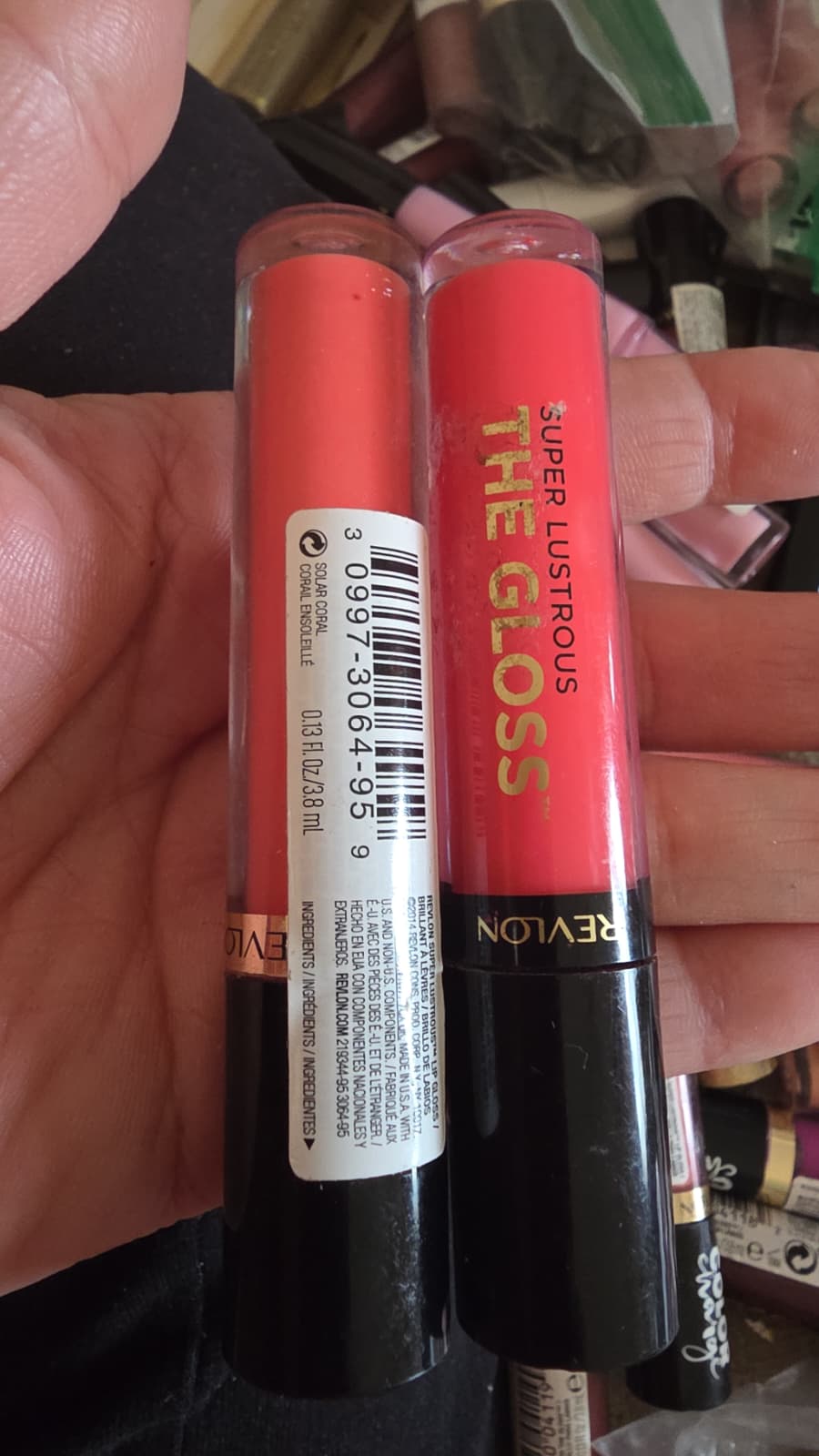 2X Revlon Super Lustrous The Gloss, 243 Solar Coral