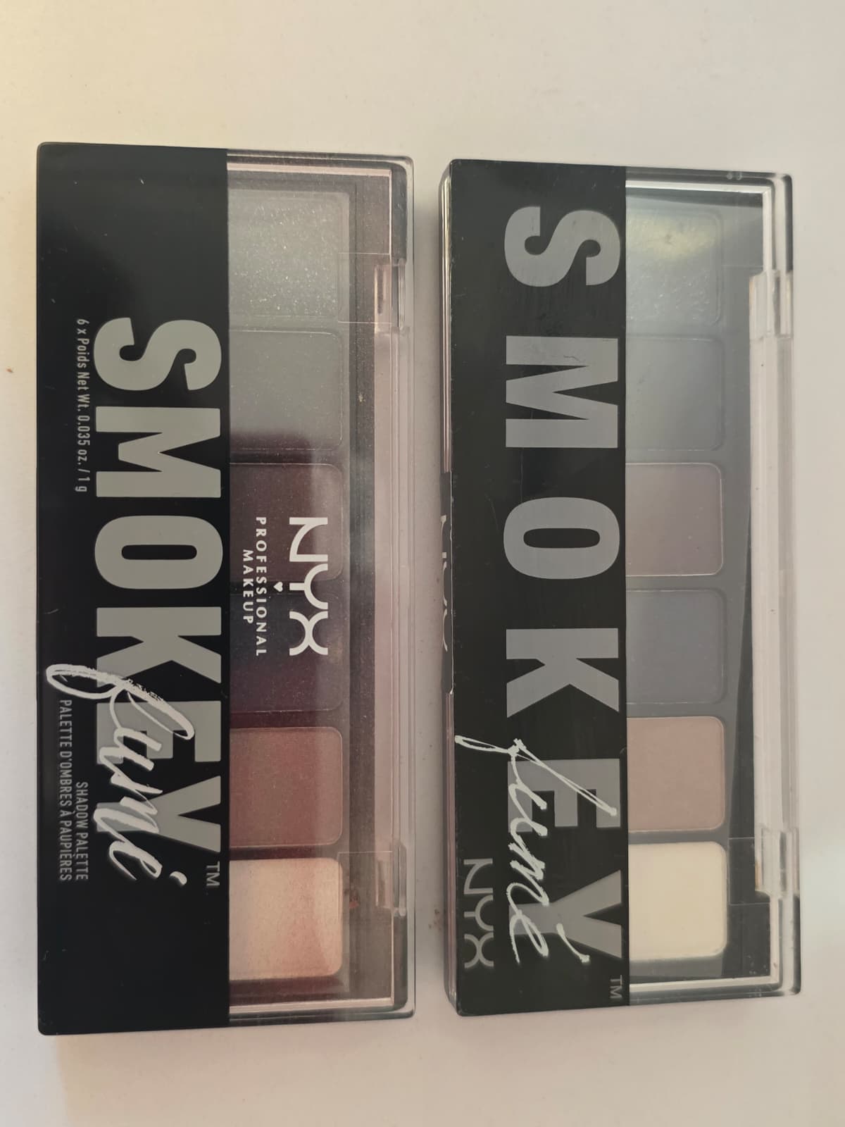 2X NYX Smokey Fume Eye Shadow Palette, TSS01