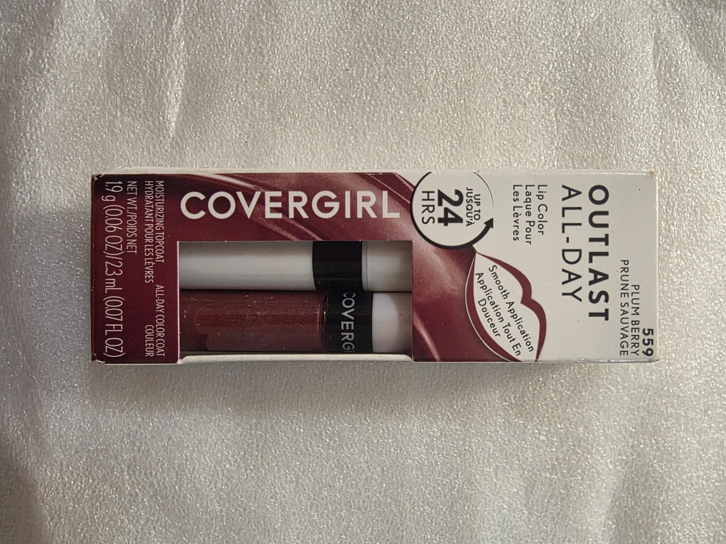 COVERGIRL Outlast All-Day Lip Color, 559 Plum Berry