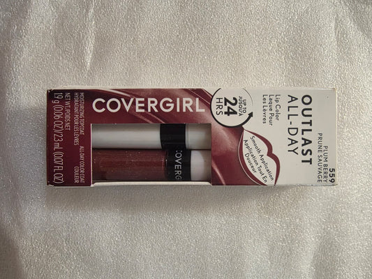 COVERGIRL Outlast All-Day Lip Color, 559 Plum Berry