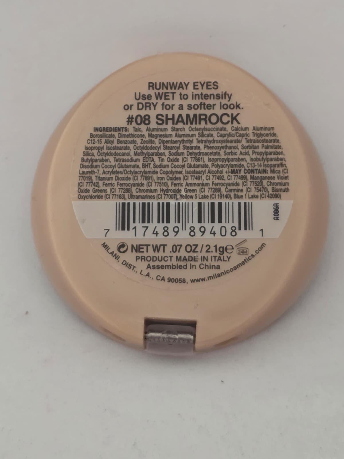 Milani Runway Eyes Eye Shadow #08 SHAMROCK