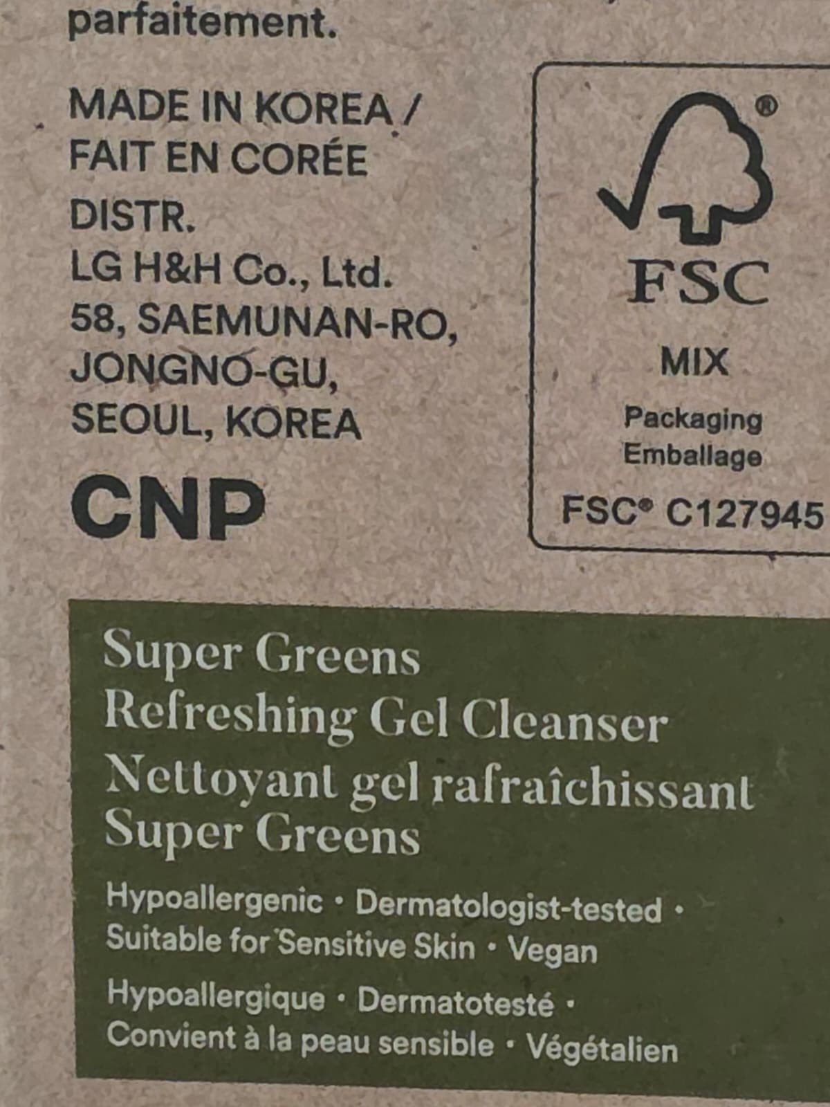 2X Farm Rx Super Greens Refreshing Gel Cleanser