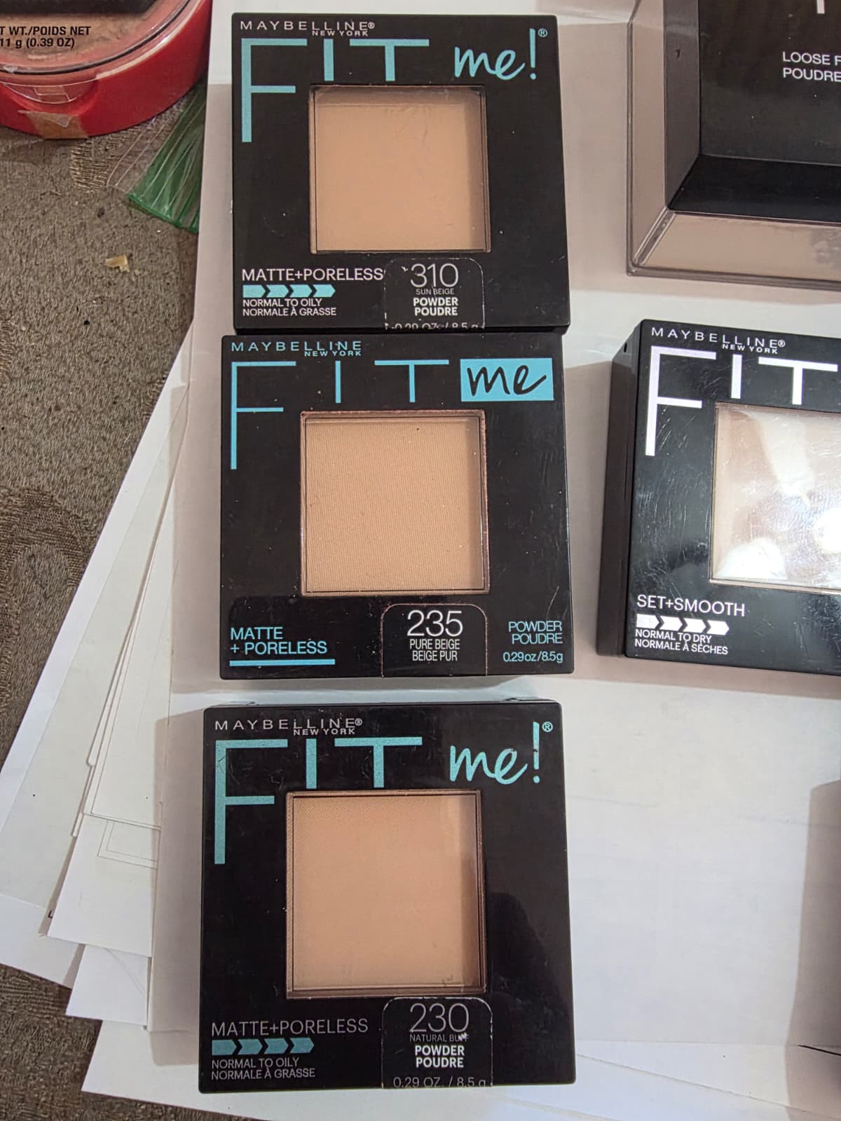 Maybelline Fit Me! Matte + Poreless Powder, 310 Sun Beige