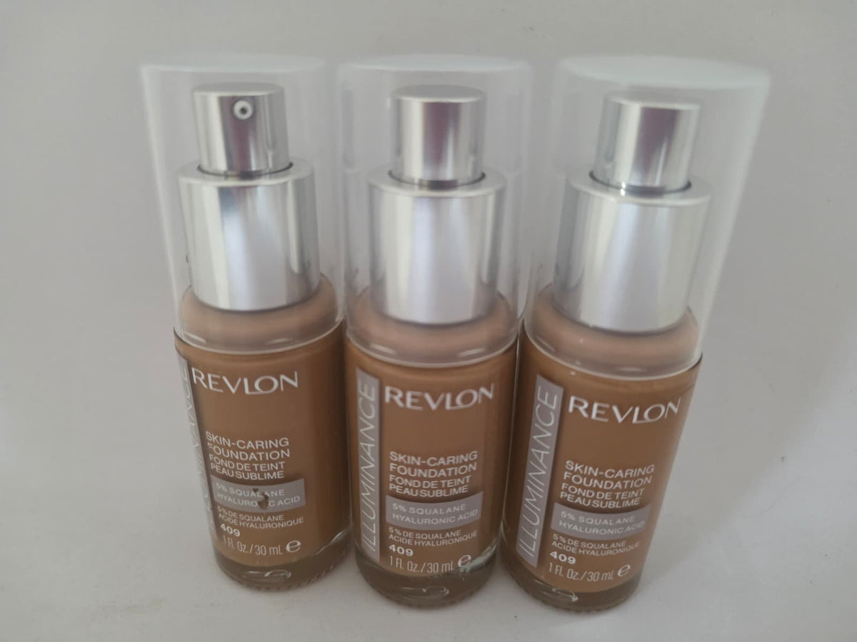 3X Revlon Illuminance Skin-Caring Foundation, 409 Brulee