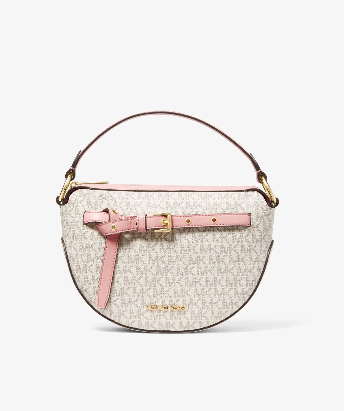 MICHAEL MICHAEL KORS Emilia Medium Logo Shoulder Bag, PWD BLSH MLT