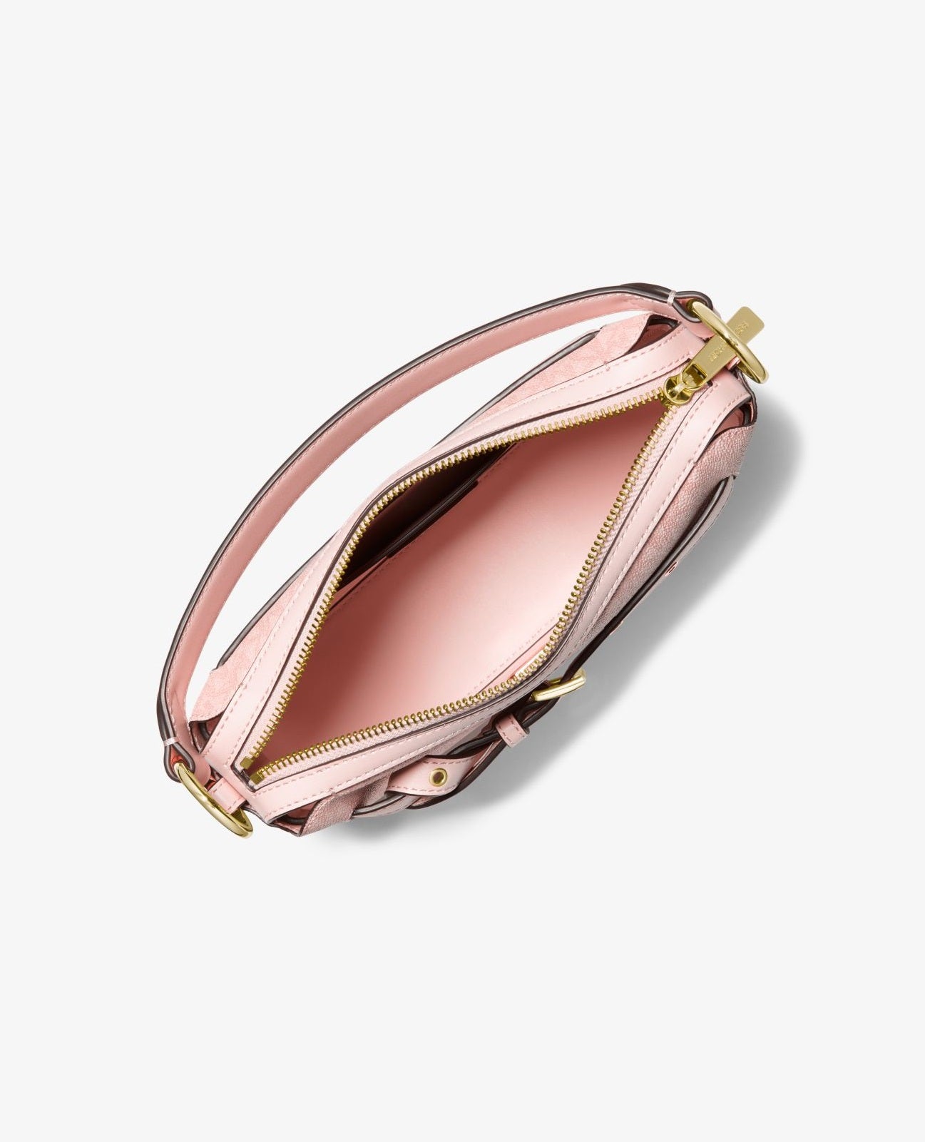 MICHAEL MICHAEL KORS Emilia Medium Logo Shoulder Bag, PWD BLSH MLT