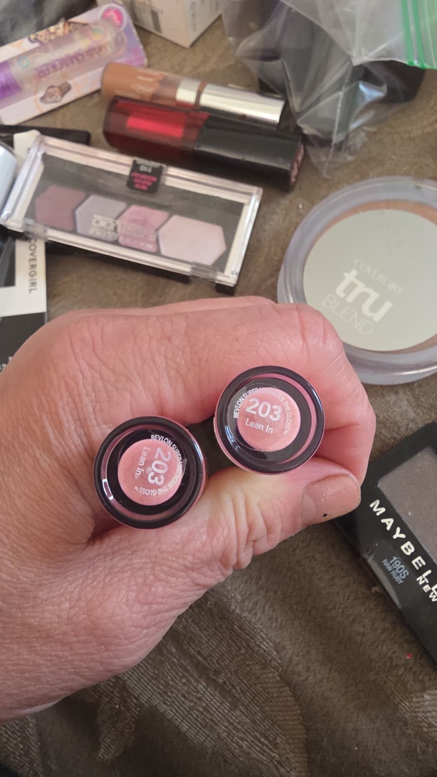 2X Revlon Super Lustrous The Gloss, 203 Lean In