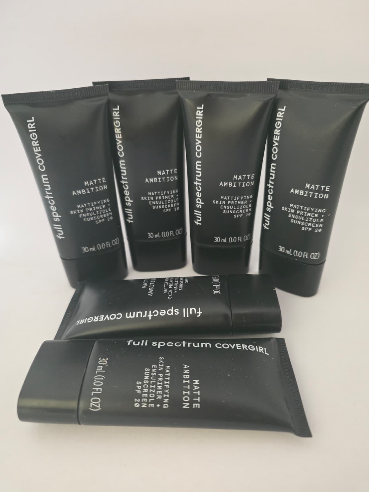 6X COVERGIRL Full Spectrum Matte Ambition Skin Primer + Sunscreen, SPF 20