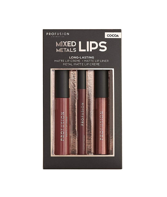 Profusion Cosmetics Mixed Metals Lips Cocoa,