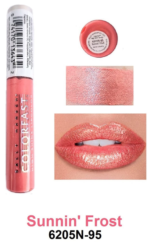Sally Hansen Colorfast High Shine Lipcolor/ Lip Gloss, Sunnin' Frost