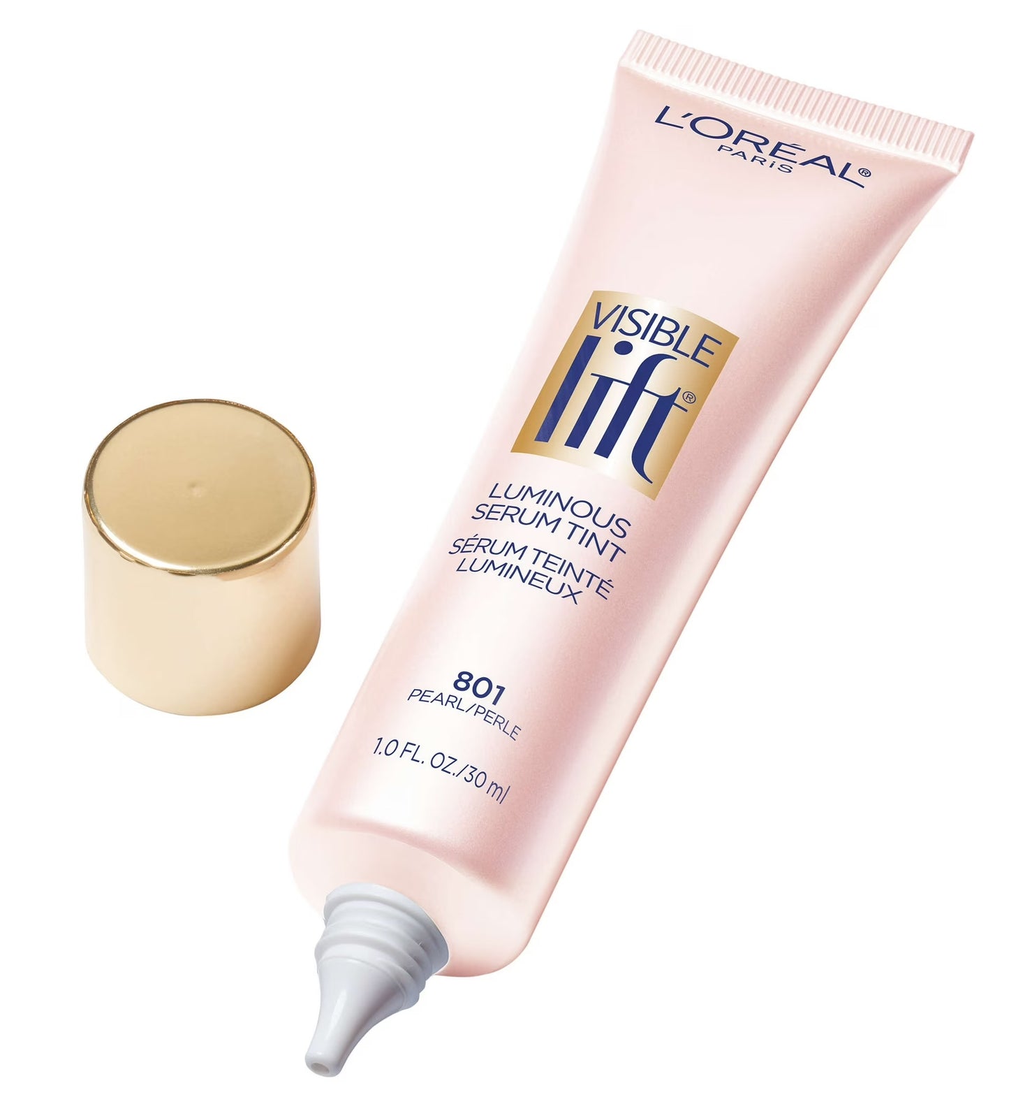 2X L'Oreal Paris Cosmetics Visible Lift Luminous Serum Tint, 801 Pearl