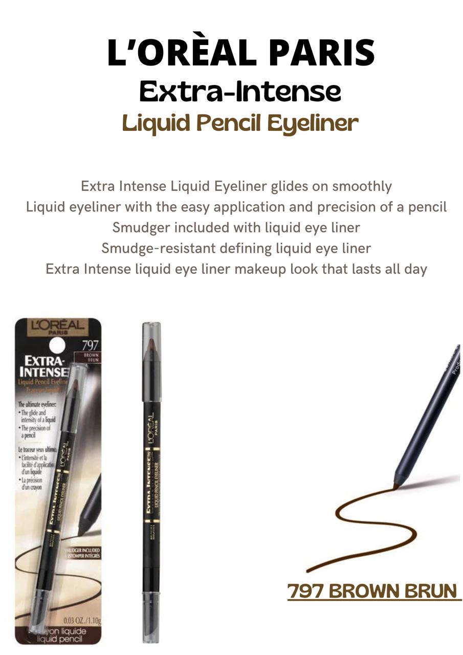 L'Oreal Paris Extra-Intense Pencil Eyeliner,