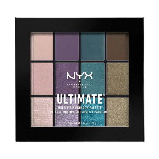 NYX PROFESSIONAL MAKEUP Ultimate Multi-Finish Shadow Palette,